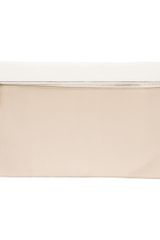 Victoria Beckham Large Bicolour Clutch