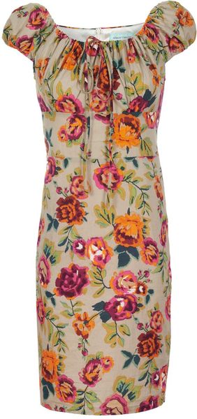 Almost Famous Floral Gypsy Dress - Lyst
