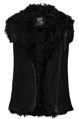 McQ by Alexander McQueen Shearling Gilet