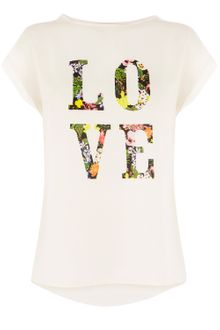 Oasis Love Placement Tee - Lyst