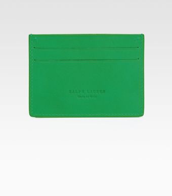 Ralph Lauren Equestrian Credit Card Holder - Lyst