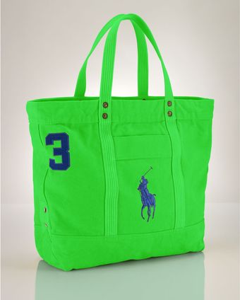 Ralph Lauren Polo Big Pony Tote - Lyst