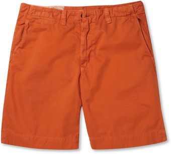 Billy Reid Boman Cotton Shorts - Lyst