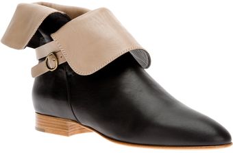 Chloé Fold Down Ankle Boot - Lyst