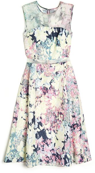 Erdem Nicola Sleeveless Dress - Lyst
