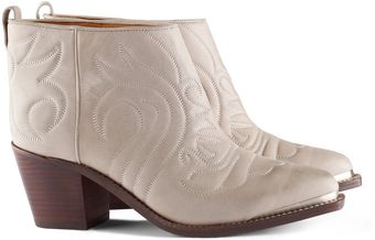 H&M Leather Boots - Lyst