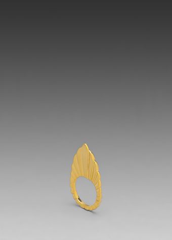 Vanessa Mooney Vanessa Mooney Luminescence Ring in Gold - Lyst