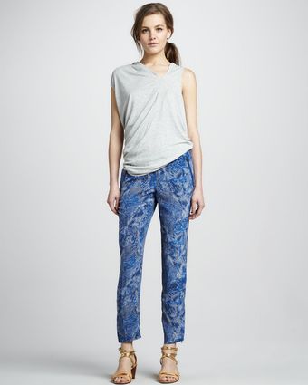 Rachel Zoe Mona Zipper Pants - Lyst