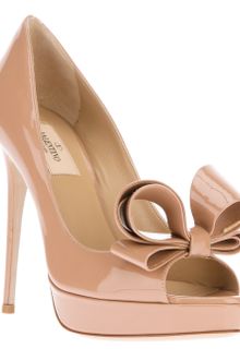 Valentino Peep Toe Pump - Lyst
