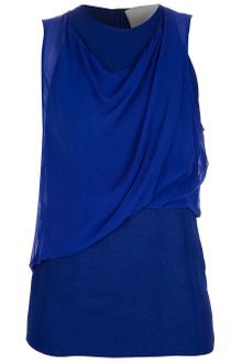 3.1 Phillip Lim Drape Layer Top - Lyst