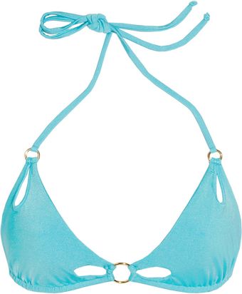 Agent Provocateur Wren Cutout Triangle Bikini Top - Lyst