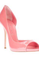 Casadei Open Toe Pumps