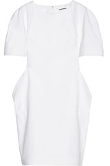 Jil Sander Nottingham Stretch-Cotton Twill Dress