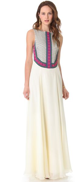 Mara Hoffman Beaded Gown - Lyst