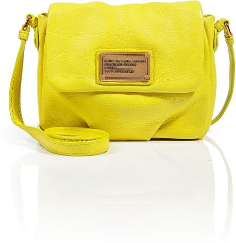 marc jacobs crossbody bag yellow