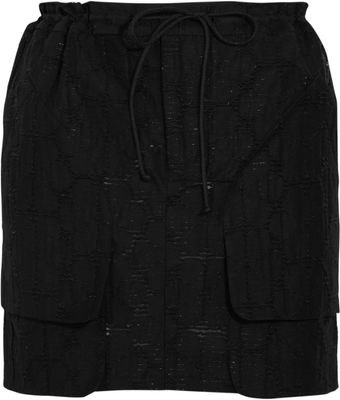 Marni Cotton-Blend Jacquard Skirt - Lyst