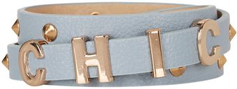 Topshop Chic Skinny Letter Belt - Lyst