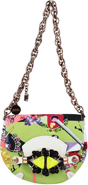 Versace Rock and Roll Canvas Bag - Lyst
