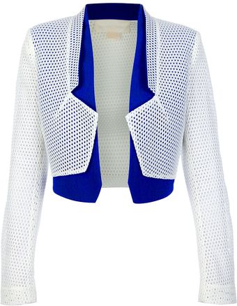 Antonio Berardi Structured Cropped Jacket - Lyst