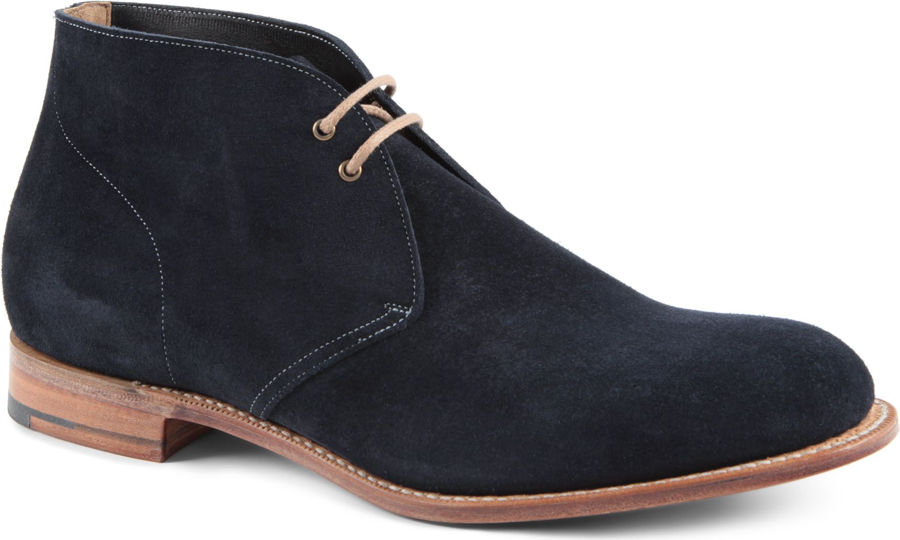 Church´s - Church´s SAHARA L NAVY UK7.5 チャーチ サハラの+kusyo