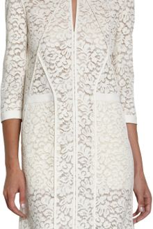 J. Mendel Guipure Lace Dress - Lyst