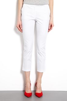 Joseph Quentin Cotton Cropped Trousers - Lyst