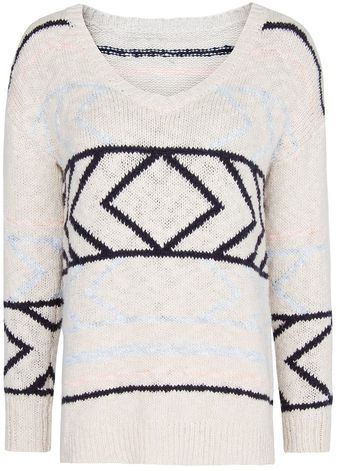 Mango Ethnic Inspired Jumper - Lyst