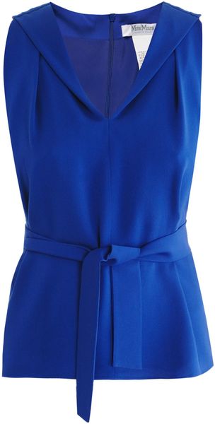 Max Mara Aster Sleeveless Blouse - Lyst