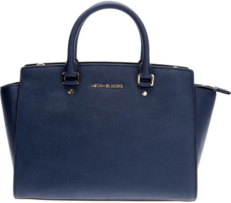 Michael Michael Kors Selma Tote in Blue (navy)