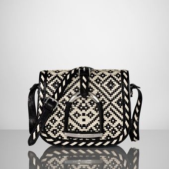 Ralph Lauren Vachetta Huarache Stirrup Bag - Lyst