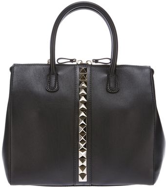 Valentino Studded Tote - Lyst