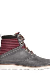 Volta Footwear Nabuck Leather Boots with Nylon Inserts