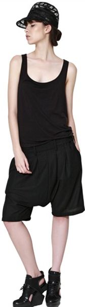 Y-3 Pique and Light Cotton Jersey Jumpsuit - Lyst