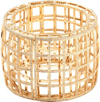 Maiyet Diamond Cage Bracelet - Lyst