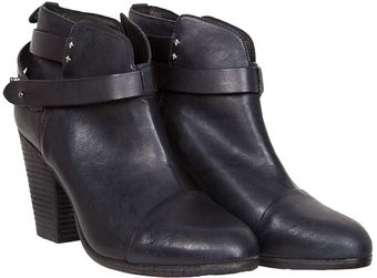 Rag & Bone Black Harrow Bootie - Lyst