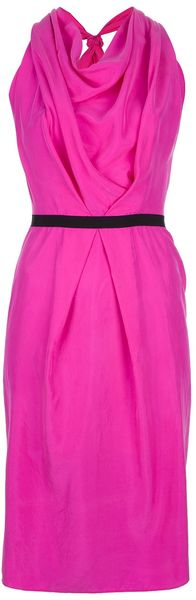 Roland Mouret Halter Dress - Lyst