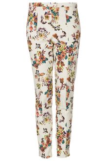 Topshop Pixelated Highwaist Trousers - Lyst