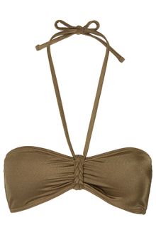 Topshop Plait Bandeau Bikini Top - Lyst