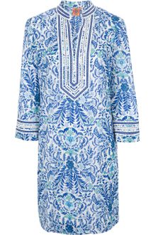 Tory Burch Printed Tunic Dress - Lyst