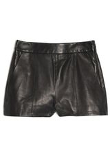 Alexander Wang High Waist Leather Short