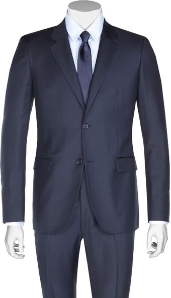 Calvin Klein Suit Dark Blue - Lyst