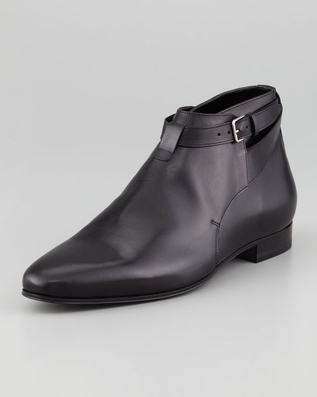 saint laurent jodhpur boots