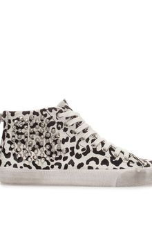Zara Leopard Print Sneaker - Lyst