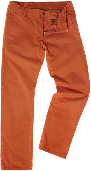 Dockers Alpha 1 Year Washed Straight Fitted Chino Trousers - Lyst
