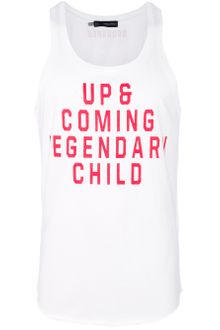 DSquared2 Printed Tank Top - Lyst