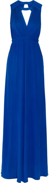 Issa Cut-Out Crepe Gown - Lyst