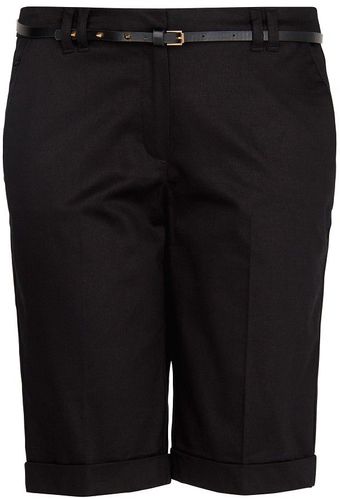 Mango Cotton Bermuda Shorts - Lyst