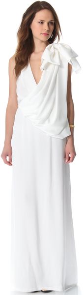 Viktor & Rolf Sleeveless Dress with Bow Detail - Lyst