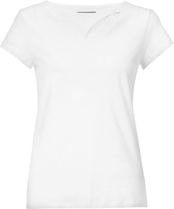 A.P.C. Cream Blondie Cotton Tshirt - Lyst