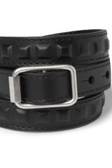 Balenciaga Studded Leather Wrap Bracelet